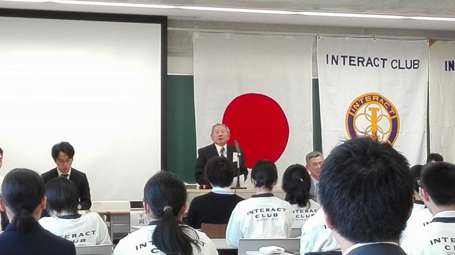 海外研修報告会 清風南海中学・高等学校 国際ロータリー第2640地区 ガバナー事務所